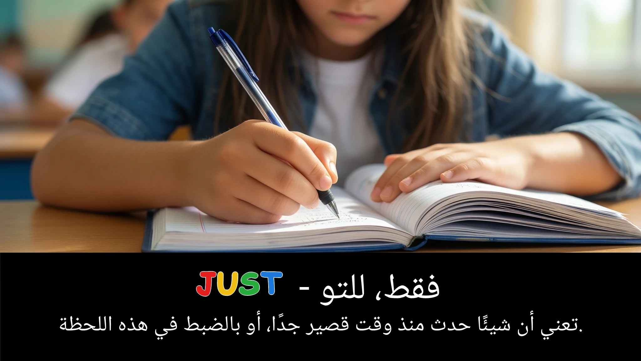 Arabic Illustration for just
